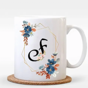 Alphabetic Letter Quotes White Mug