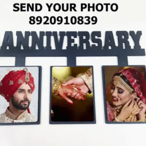 Mdf Sublimation Anniversary Photo Frame