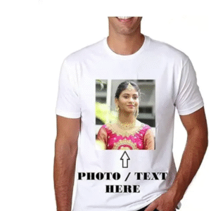 Photo Printed Tshirt Personalized for Men and Women
