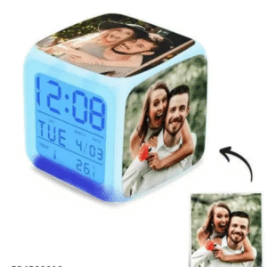 Customized Photo Print Digital Alarm Clock