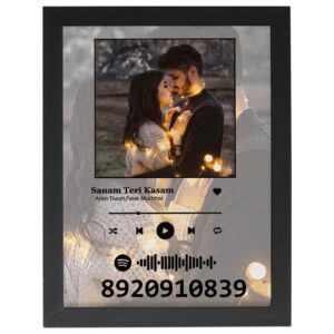 spotify Photo frame song code scan 10*8 inches in size