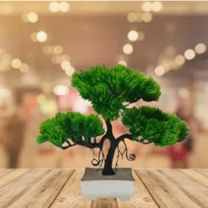 Artificial flowers plants with green leave pack of 1