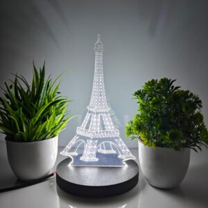 3D illusion Eiffel Tower Night Lamp