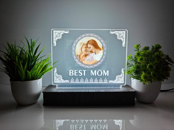 Acrylic Night Lamp Led Lamp Gift For MOM