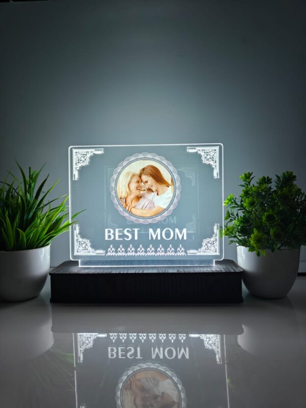 Acrylic Night Lamp Led Lamp Gift For MOM - Image 2