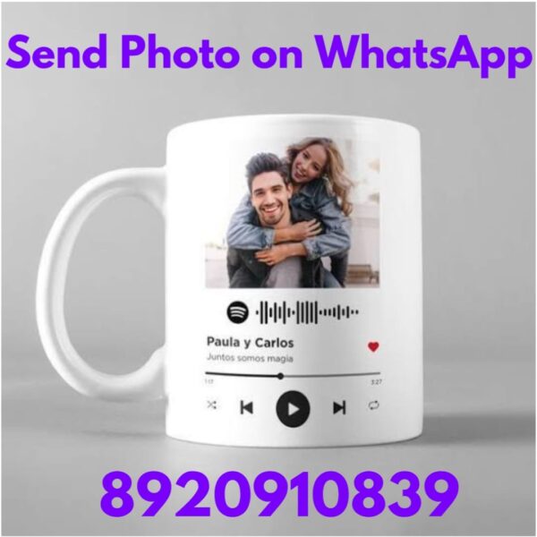 Spotify Song in Mug Photo print