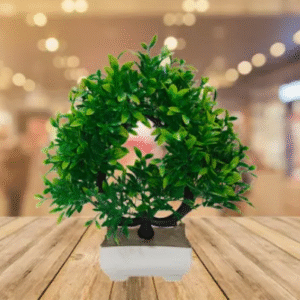 Artificial flowers plants with green leave pack of 1