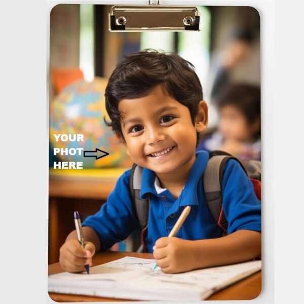 Custom Photo & Name Print on MDF Clipboard ( EXAMPAD) 12x9 Inch