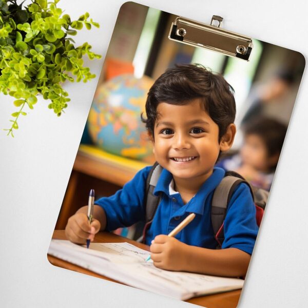 Custom Photo & Name Print on MDF Clipboard ( EXAMPAD) 12x9 Inch - Image 2