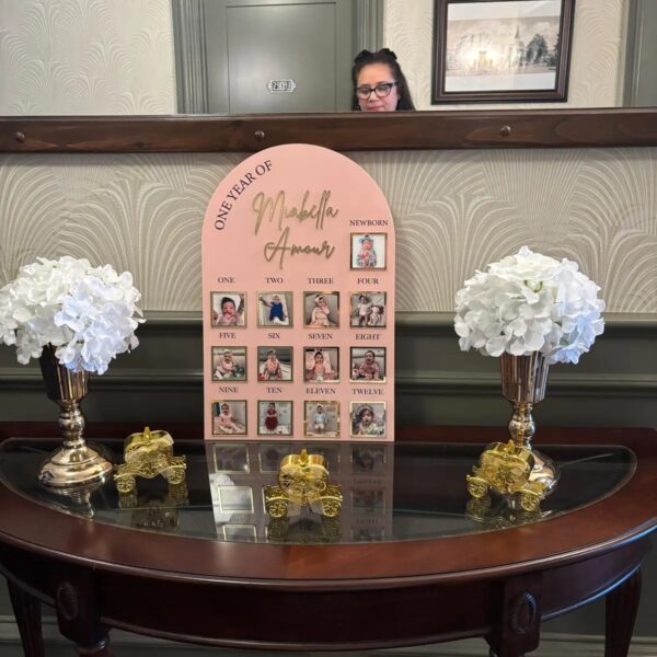 Personalised Acrylic Baby Milestone Board - Image 6
